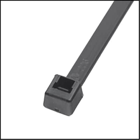 Fast Fans Cable Tie, 8 in L, Black, 40 lb Strength, 100 PK FA2950555